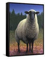 Lost Sheep-W Johnson James-Framed Stretched Canvas