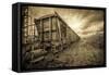 Lost Train-Sebastien Lory-Framed Stretched Canvas