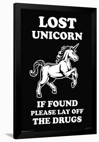 Lost Unicorn-null-Framed Standard Poster