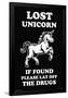 Lost Unicorn-null-Framed Standard Poster