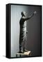 Lost Wax Cast Bronze Statue of Orator-null-Framed Stretched Canvas