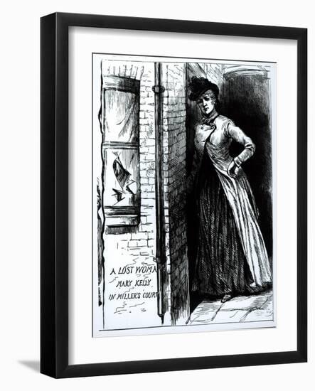 Lost Woman, Mary Kelly, in Miller's Court, 1888-null-Framed Giclee Print