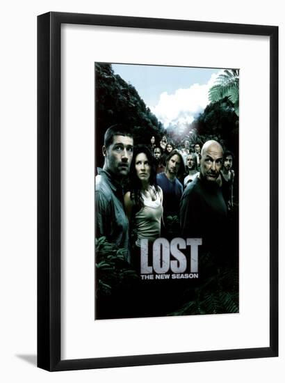 Lost-null-Framed Poster