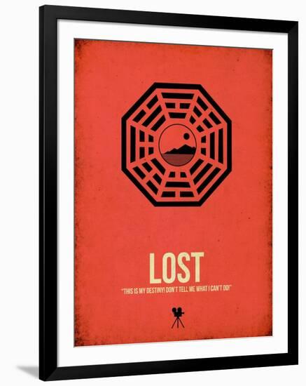 Lost-NaxArt-Framed Art Print