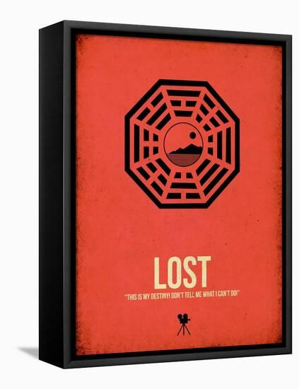 Lost-NaxArt-Framed Stretched Canvas
