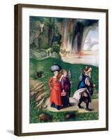 Lot and His Daughters, 1496-1499-Albrecht Durer-Framed Giclee Print