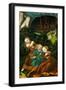 Lot and His Daughters, 1528-Lucas Cranach the Elder-Framed Giclee Print