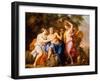 Lot and His Daughters, 1704-Noel Coypel-Framed Giclee Print