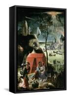 Lot and His Daughters, 17th century-Lucas Van Leyden-Framed Stretched Canvas