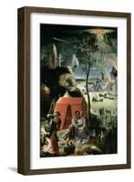 Lot and His Daughters, 17th century-Lucas Van Leyden-Framed Giclee Print