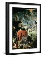 Lot and His Daughters, 17th century-Lucas Van Leyden-Framed Giclee Print