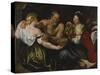 Lot and His Daughters, C. 1610-11-Peter Paul Rubens-Stretched Canvas