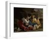 Lot and His Daughters, c.1622-Orazio Gentileschi-Framed Giclee Print