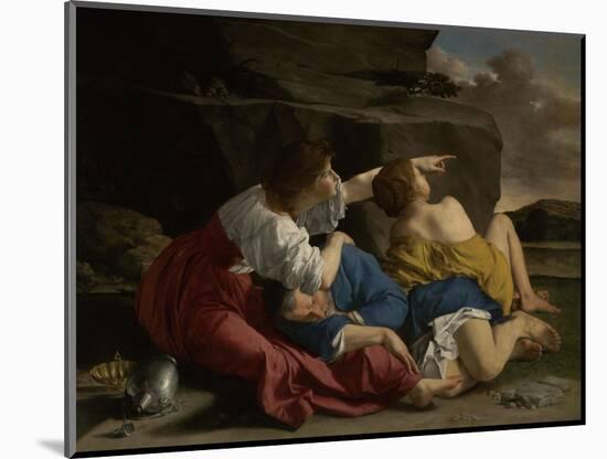 Lot and His Daughters, c.1622-Orazio Gentileschi-Mounted Giclee Print
