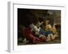 Lot and His Daughters, c.1622-Orazio Gentileschi-Framed Giclee Print