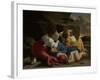 Lot and His Daughters, c.1622-Orazio Gentileschi-Framed Giclee Print