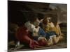 Lot and His Daughters, c.1622-Orazio Gentileschi-Mounted Giclee Print