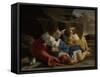 Lot and His Daughters, c.1622-Orazio Gentileschi-Framed Stretched Canvas