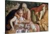 Lot and His Daughters, C1550-Frans Floris-Stretched Canvas