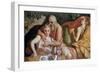 Lot and His Daughters, C1550-Frans Floris-Framed Giclee Print