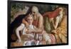 Lot and His Daughters, C1550-Frans Floris-Framed Giclee Print