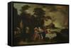 Lot and His Daughters (Painting)-Frans II the Younger Francken-Framed Stretched Canvas