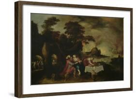 Lot and His Daughters (Painting)-Frans II the Younger Francken-Framed Giclee Print