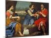 Lot and His Daughters-Lorenzo Lippi-Mounted Giclee Print