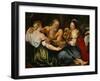 Lot and His Daughters-Peter Paul Rubens-Framed Giclee Print