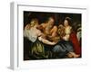 Lot and His Daughters-Peter Paul Rubens-Framed Giclee Print