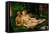 Lot and His Daughters-Lucas Cranach the Elder-Framed Stretched Canvas