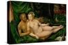 Lot and His Daughters-Lucas Cranach the Elder-Stretched Canvas