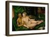 Lot and His Daughters-Lucas Cranach the Elder-Framed Giclee Print