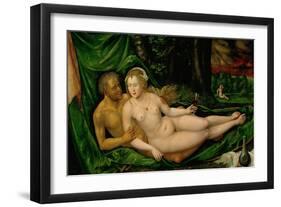 Lot and His Daughters-Lucas Cranach the Elder-Framed Giclee Print