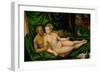 Lot and His Daughters-Lucas Cranach the Elder-Framed Giclee Print