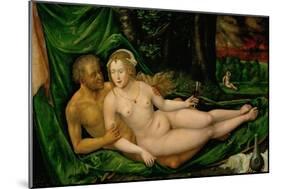 Lot and His Daughters-Lucas Cranach the Elder-Mounted Giclee Print