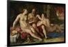 Lot and His Daughters-Hendrick Goltzius-Framed Art Print