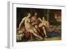 Lot and His Daughters-Hendrick Goltzius-Framed Art Print