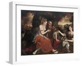 Lot and His Daughters-Jan Massys-Framed Giclee Print