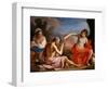 Lot and His Daughters-Guercino-Framed Giclee Print