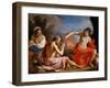 Lot and His Daughters-Guercino-Framed Giclee Print