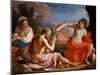 Lot and His Daughters-Guercino-Mounted Giclee Print