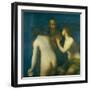 Lot and His Daughters-Francesco Furini-Framed Premium Giclee Print