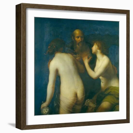 Lot and His Daughters-Francesco Furini-Framed Giclee Print