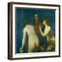 Lot and His Daughters-Francesco Furini-Framed Giclee Print