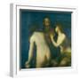 Lot and His Daughters-Francesco Furini-Framed Giclee Print