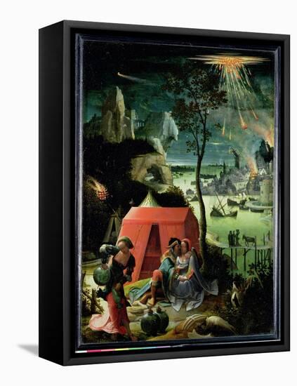 Lot and His Daughters-Lucas van Leyden-Framed Stretched Canvas