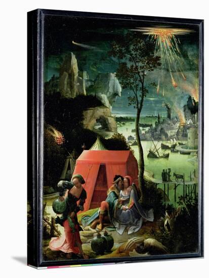 Lot and His Daughters-Lucas van Leyden-Stretched Canvas