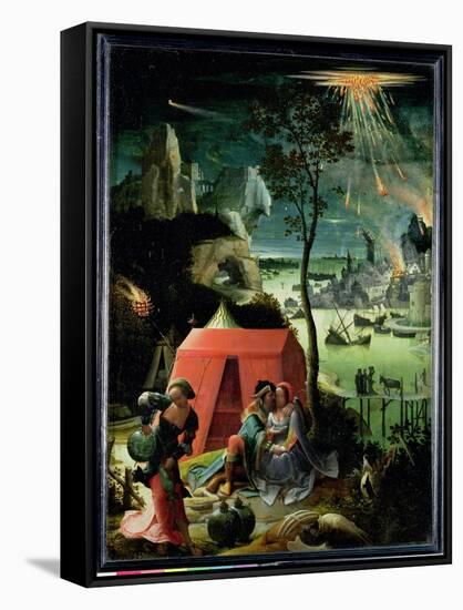 Lot and His Daughters-Lucas van Leyden-Framed Stretched Canvas