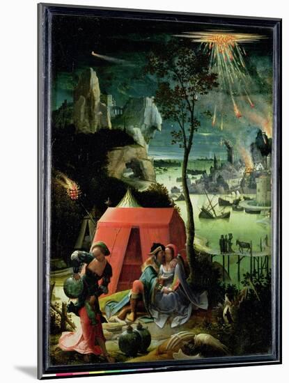 Lot and His Daughters-Lucas van Leyden-Mounted Giclee Print